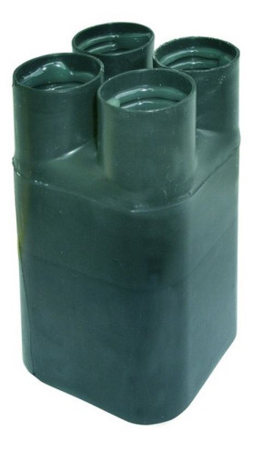 Palczatka termokurczliwa AK4 25-95 1x55-20mm/4x20-6mm czteropalczasta, kolor czarny; RADPOL