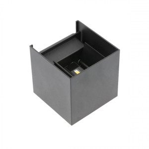 Oprawa LED MISSOURI-K, 7W,540lm,AC220-240V,50/60 Hz,PF>0,5,Ra?80,IP54,IK08,4000K,kwadrat,czarny