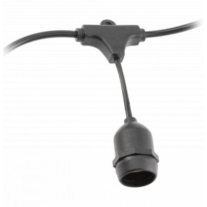 Girlanda ogrodowa 10m, AC220-240V, 50-60Hz,10xE27, 2x0,75mm
