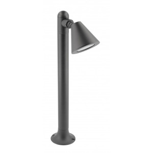 Oprawa ogrodowa LUSTINO-P 50,GU10,MAX.20W,IP44,AC220-240V,50-60Hz,słupek,grafit
