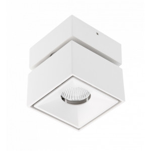 Oprawa LED BIANCO CCT, 8W,680lm,AC220-240V,50/60 Hz,2700/3300/4000K,kwadrat,biały