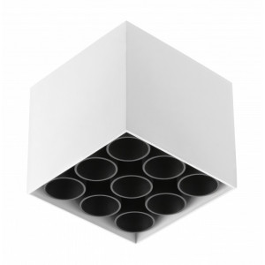 Oprawa LED ARTEMIDA,20W,1920lm,AC220-240V,50/60 Hz,PF>0,9,Ra?80,IP20,IK08,4000K,38°,kwadrat,biały