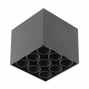 Oprawa LED ARTEMIDA,20W,1920lm,AC220-240V,50/60 Hz,PF>0,9,Ra?80,IP20,IK08,4000K,38°,kwadrat,czarny