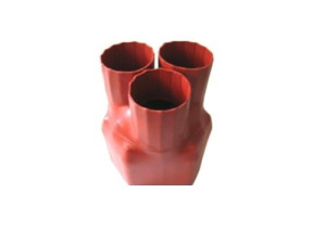 AKR 5 palczatka termokurczliwa 1x170-56mm/3x68-28mm trzypalczasta na średnie napięcie do 36 kV, koloor czerwony; RADPOL