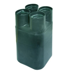 Palczatka termokurczliwa AK4 95-300 1x90-34mm/4x34-14mm czteropalczasta, kolor czarny