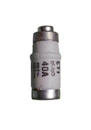Wkładka bezpiecznikowa D02 40A gG 400VAC 250VDC E18; 002212007 ETI POLAM
