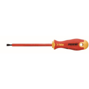 Wkrętak płaski 3,0x0,5 - Ergonic VDE izolowany 1000V; FL41303090 FELO