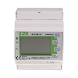 Trójfazowy dwukierunkowy licznik półpośredni, Modbus RTU,100(5)A; MID;i LE-03MQ-CT; F&F