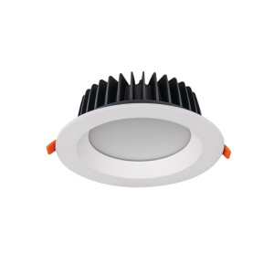 Oprawa downlight LED 40W 4200lm barwa neutralna 4000K IP44/20, biała, TIBERI PRO 40W-940-W; 35674, KANLUX