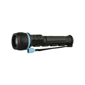 Latarka gumowa 3xLED COB - 2xAA