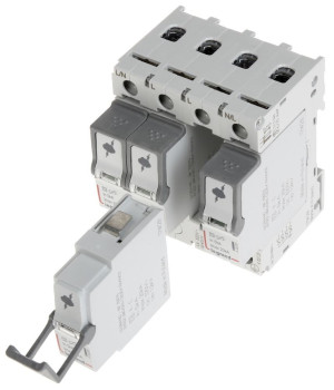 Ogranicznik przepięć 4P Typ T2 klasa C 20kA 1,2kV; do sieci TT, TN-C TN-S; ON300; 412223 LEGRAND