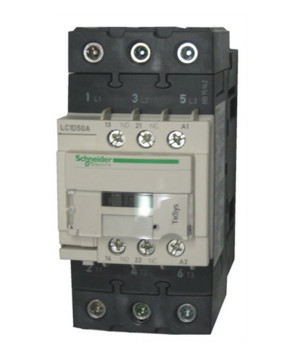 Stycznik mocy TeSys D 3P 50A 22kW AC-3 400V, cewka 230VAC 50/60Hz, styki pomocnicze 1NO 1NC (1Z 1R), zaciski śrubowe EVK; LC1D50AP7, SCHNEIDER ELECTRIC