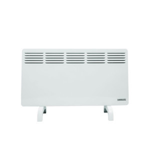 Grzejnik elektryczny konwektorowy T17 PRO 1000 IP24 (750x400x60mm) 1000W (przewód, nóżki, mocowanie ścienne) biały, THERMOVAL