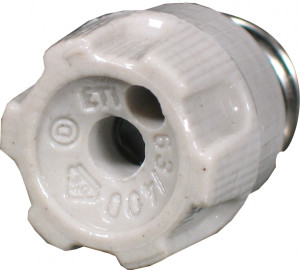 Główka bezpiecznikowa D01 E14 do plombowania, KN D01 PL; 002231004 ETI POLAM