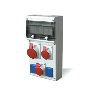 Rozdzielnica przenośna 11M 1x32A/5P, 2x16A/5P, 2x230V