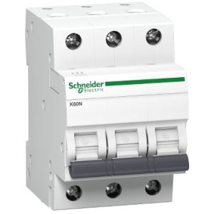 Wyłącznik nadprądowy 3P C 32A 6kA AC, K60N-C32-3; A9K02332, SCHNEIDER ELECTRIC