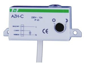 Automat zmierzchowy 10A 230VAC 2-1000lx obudowa miniaturowa IP65