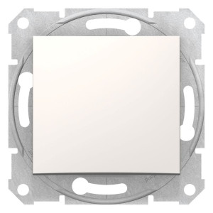 SEDNA Łącznik schodowy 10A kremowy; SDN400123, SCHNEIDER ELECTRIC