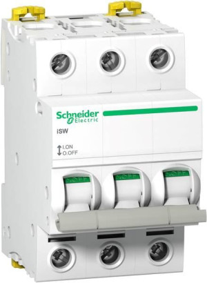 Rozłącznik izolacyjny 125A 3-biegunowy, Acti9 iSW-125-3; A9S65392, SCHNEIDER ELECTRIC