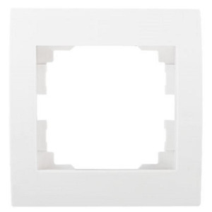 LOGI 02-1460-002 ramka 1kr BIAŁY