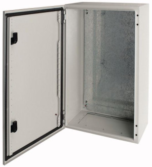 Obudowa metalowa IP66 500x500x250mm (wys x szer x gł) z płytą montażową 470x450mm, CS-55/250; 111691 EATON ELECTRIC