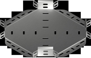 Czwórnik korytka CZKJ200H50, blacha 1.0mm