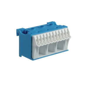QuickConnect Blok samozacisków neutralny, niebieski, 3x16 +11x4mm2, szer. 60mm; KN14N, HAGER