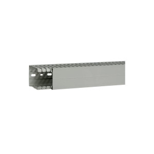 tehalit Kanał grzebieniowy BA7A 80x60mm PVC szary, 1szt=2m; BA7A80060 HAGER