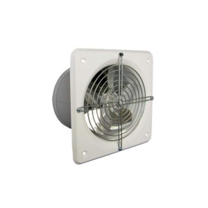 Wentylator ścienny przemysłowy fi200mm 350m3/h 54dB 40W, stalowy, WBS 200; 007-0339A, DOSPEL