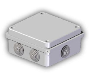Puszka hermetyczna natynkowa PK-4, wymiary: 135x135x65mm, pusta IP55, biała; 0233-00 ELEKTRO-PLAST NASIELSK