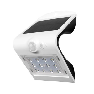 VT-767-2 1.5W Lampa solarna / Trójkąt / Barwa: 4000K / Obudowa; Biały+Czarny