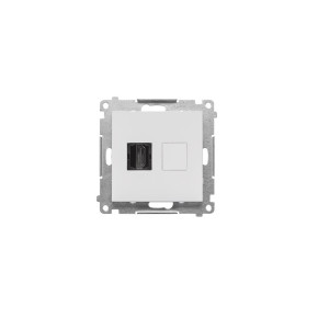 SIMON55 Gniazdo HDMI (moduł); Szary mat