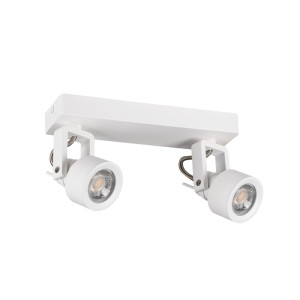 Oprawa ścienno-sufitowa SONDA II EL-2I W 2xGU10 biały, KANLUX