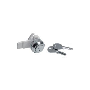 Zamek cylindryczny nr 1242E,univers,do szaf IP30/43