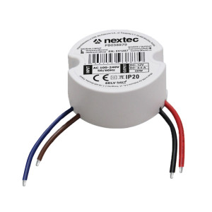 ZASILACZ OKRĄGŁY 50mm / 12V / IP20 / 2,5A / 30W do puszki