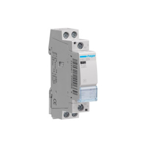 Stycznik 230VAC 2NO 25A AC-7a/b modułowy 1M; ESC225, HAGER