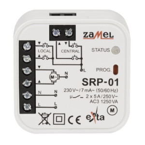 Sterownik rolet dopuszkowy przewodowy SRP-01