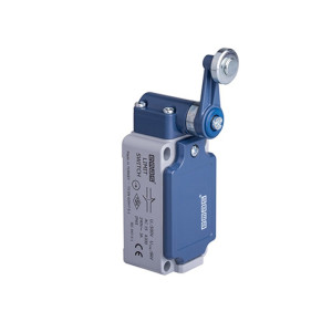 Łącznik krańcowy L52 w obudowie metalowej, 1NC+1NO, dźwignia obrotowa z rolką metalową; T0-L52K13MEM121, EMAS ELEKTROTEKNIK