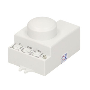 Mikrofalowy czujnik ruchu, mini, 360/180st. IP20, 1200W