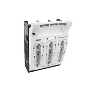 Rozłącznik izolacyjny bezpiecznikowy RBK 1 250A, montaż tablicowy, zaciski mostkowe (S) 35-120mm2; 63-811779-011, APATOR