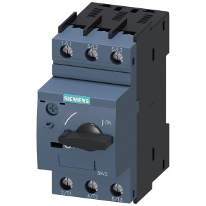Wyłącznik silnikowy 3P 0,18kW 0,55-0,8A, wyzwalacz zwarciowy 10A, zaciski śrubowe, wielkość S00 CLASS 10; 3RV2011-0HA10 SIEMENS