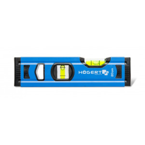 Poziomnica aluminiowa 20 cm 2 libelki spakowana w displayu ekspozycyjnym (inner box)