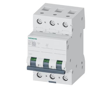 Wyłącznik nadprądowy 3P B63A 6kA 400V; 5SL6363-6, SIEMENS