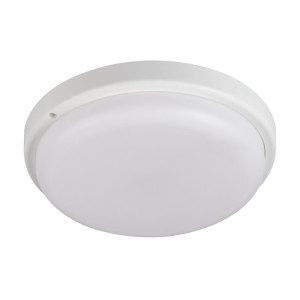 Oprawa kanałowa, plafon 18W-NW-W 4000K 1620lm IP54, fi.19,5cm, biały TOLU O LED