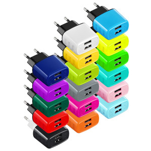 Ładowarka sieciowa eXc CUBE, 2xUSB (typ A+C), 33W, szybkie ładowanie,