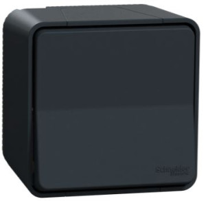 Mureva Łącznik natynkowy hermetyczny schodowy 10A 250VAC IP55 IK08, antracytowy; MUR35021 SCHNEIDER ELECTRIC