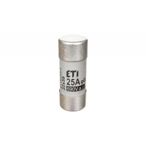 Wkładka cylindryczna AC, CH22x58 gG 25A/690V; 002651044, ETI POLAM