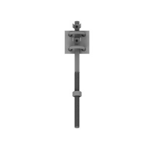 Uchwyt naciągowy kabłąkowy, śruba M10 L=25cm AN-30B/OG