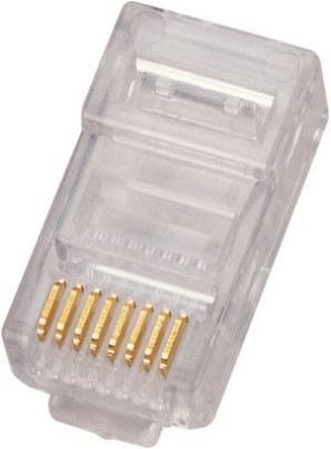 Wtyk RJ45 kat.5E UTP (6002-A-solid)
