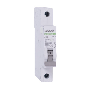 Wyłącznik nadprądowy typu slim 6 kA, charakterystyka B, 6 A, 1-biegunowy; Ex9B40J 1P B6, NOARK ELECTRIC